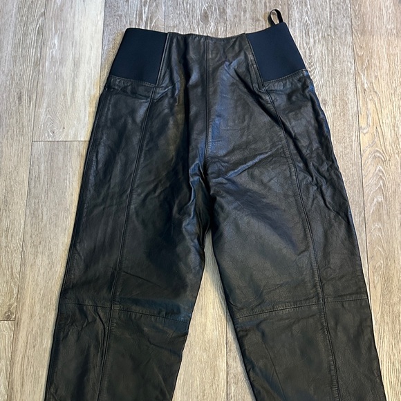 BAGATELLE | Vintage Black Authentic Leather Pants - Picture 12 of 16